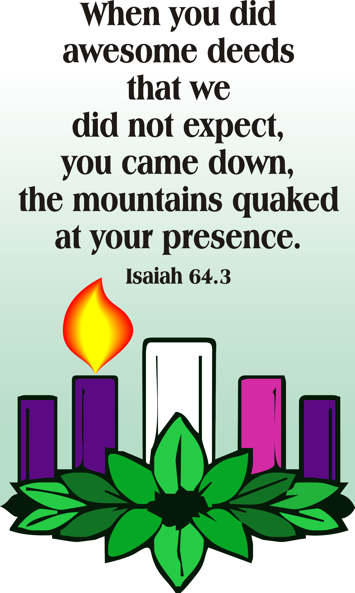 Year B Advent First Sunday 