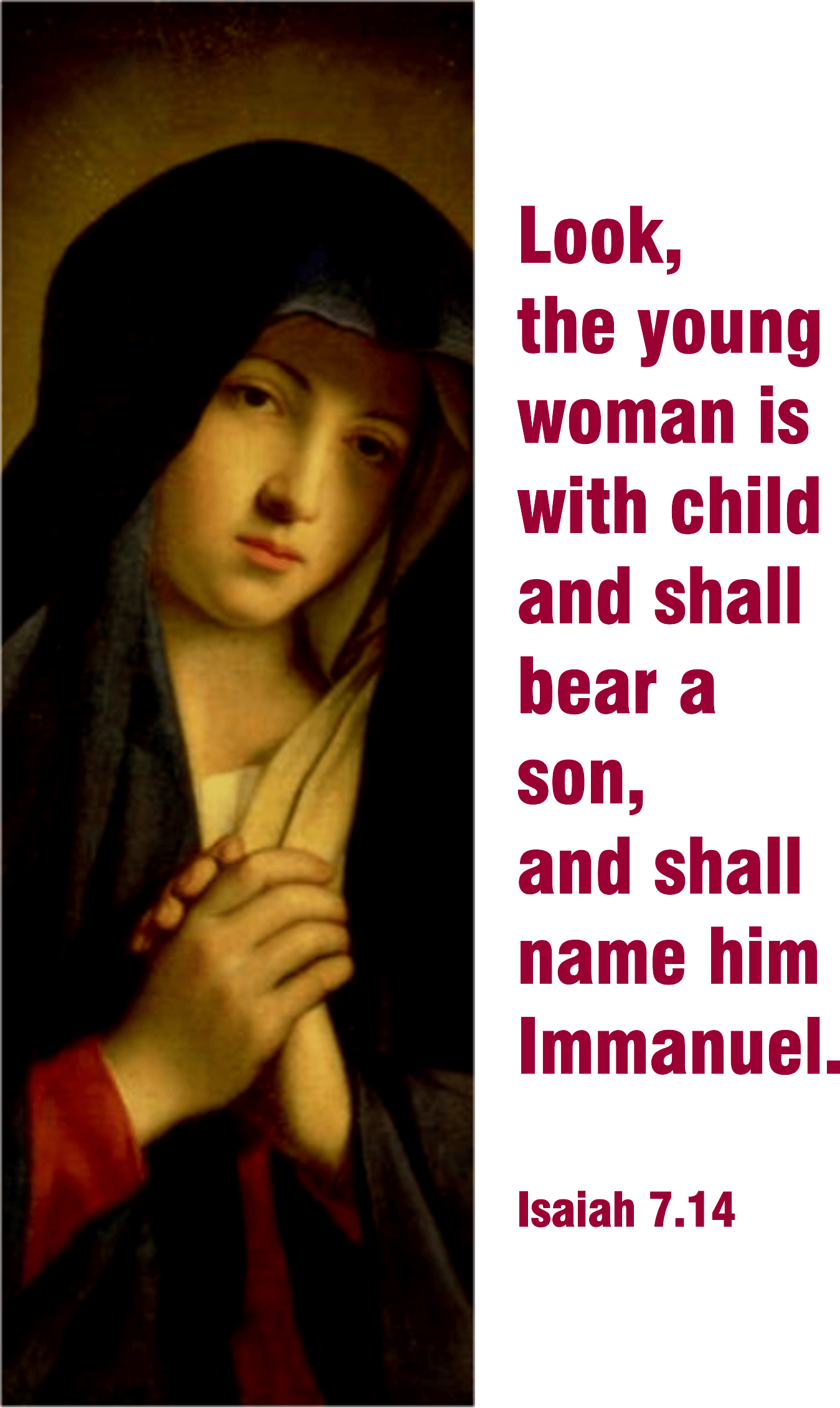 Year A Advent Fourth Sunday 