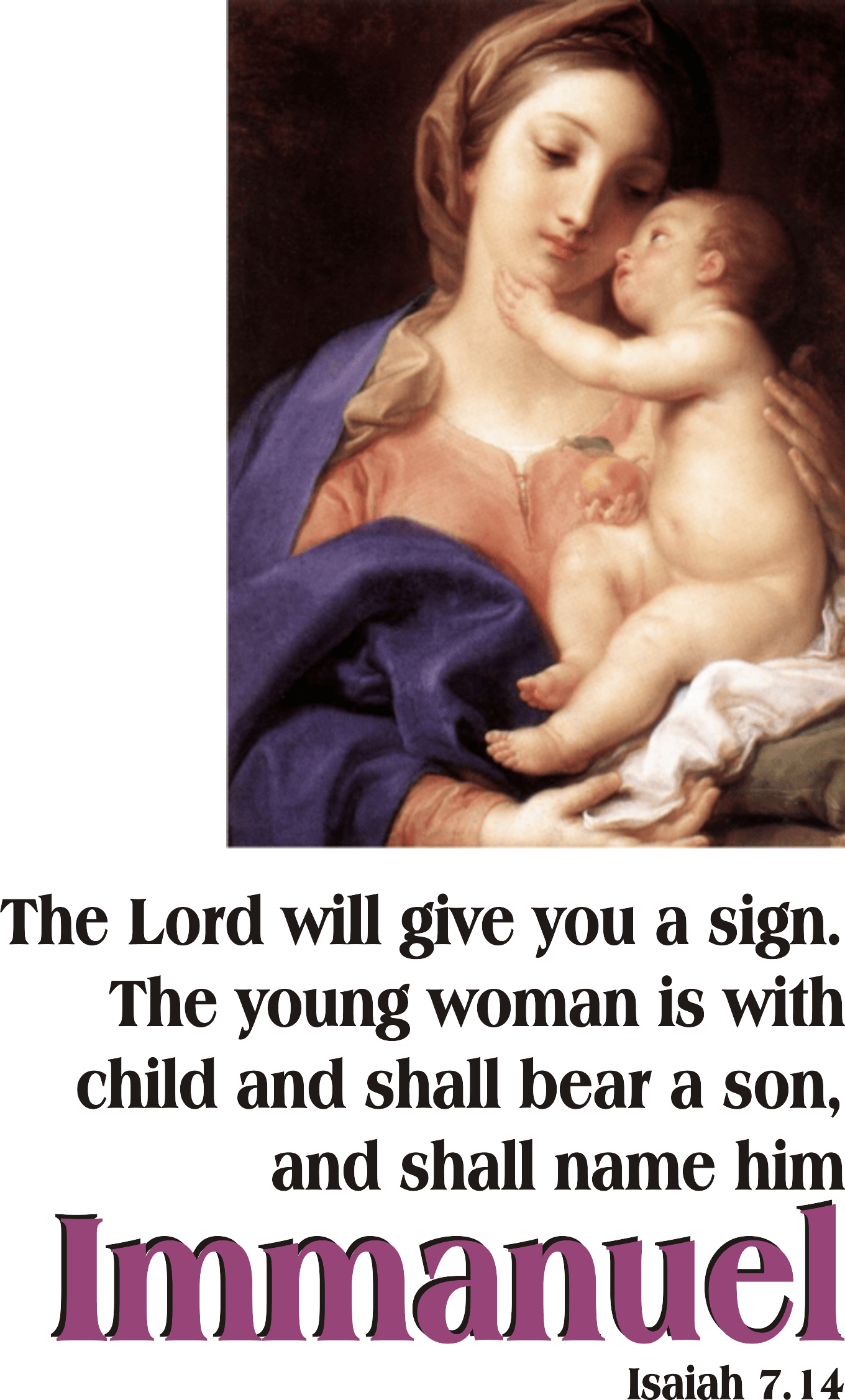 Year A Advent Fourth Sunday 