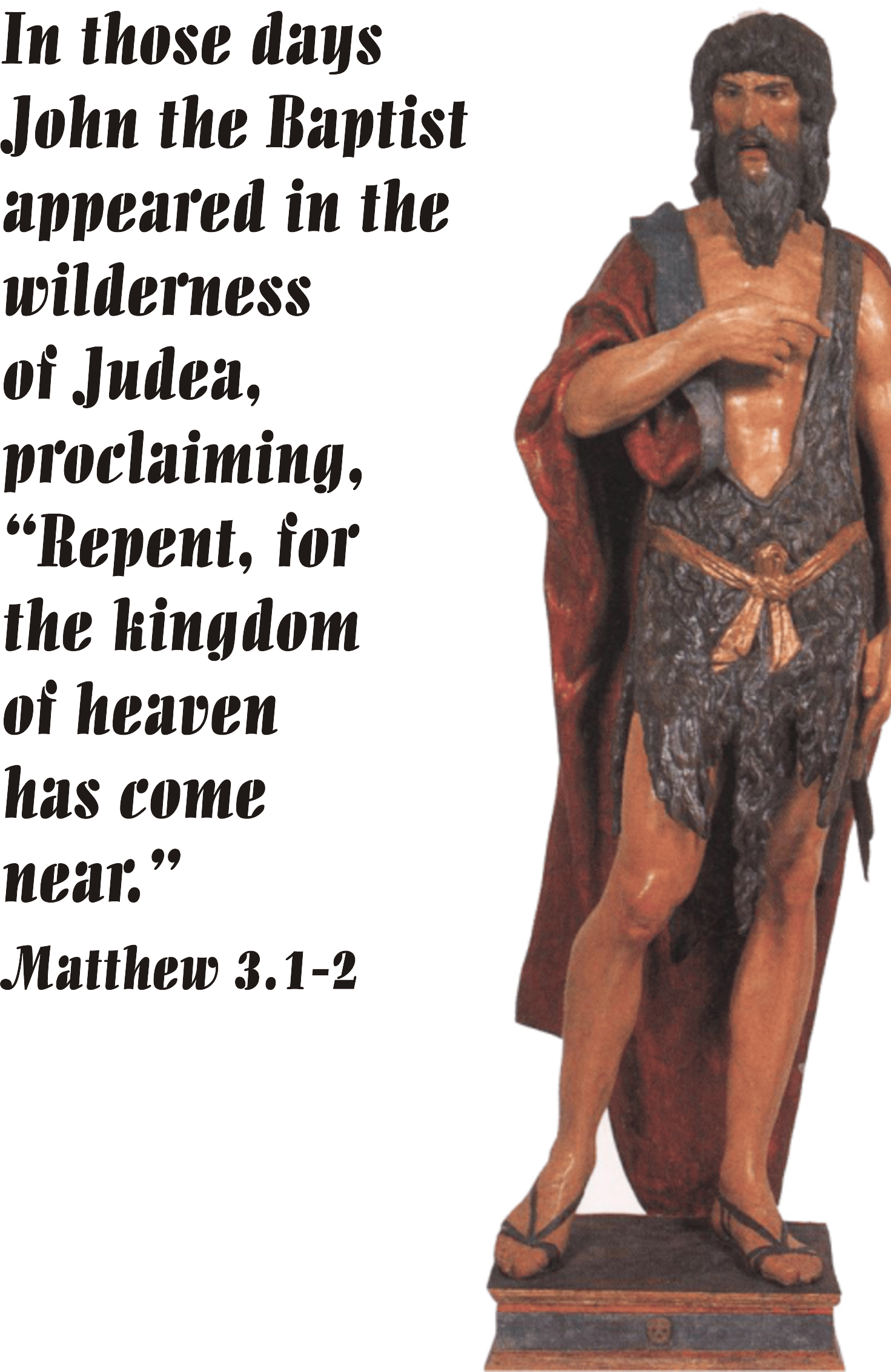 Year A Advent Second Sunday 