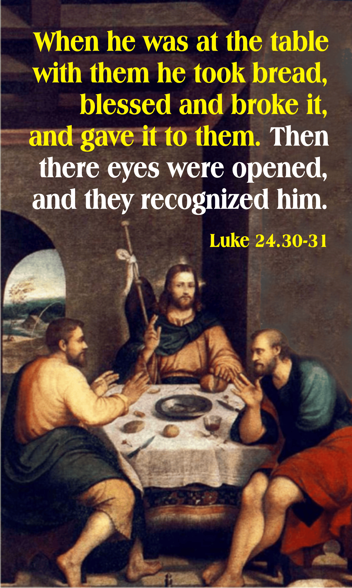 Year A Easter Third Sunday 