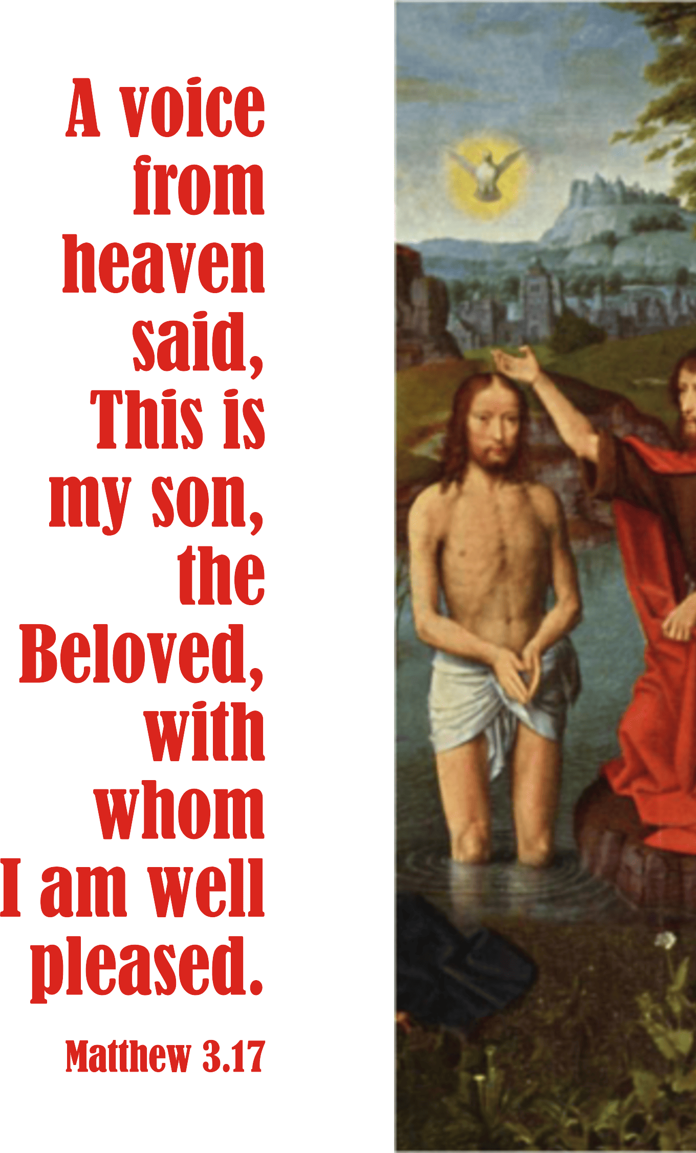 Year A Epiphany First Sunday 