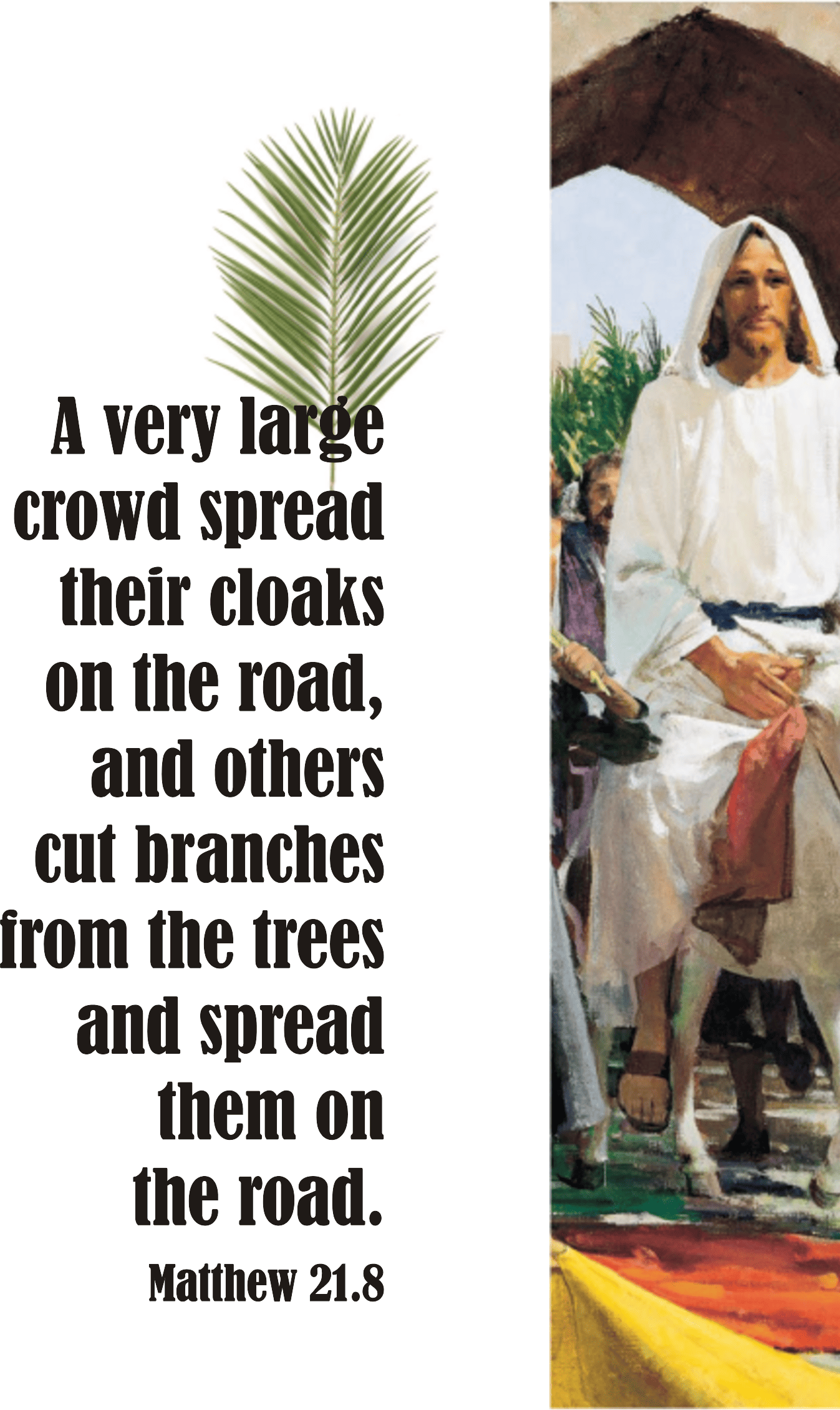 Year A Lent Palm/Passion Sunday