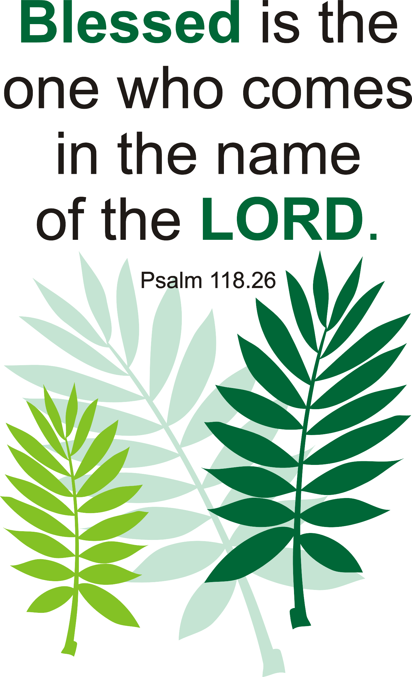Year B Lent Palm/Passion Sunday