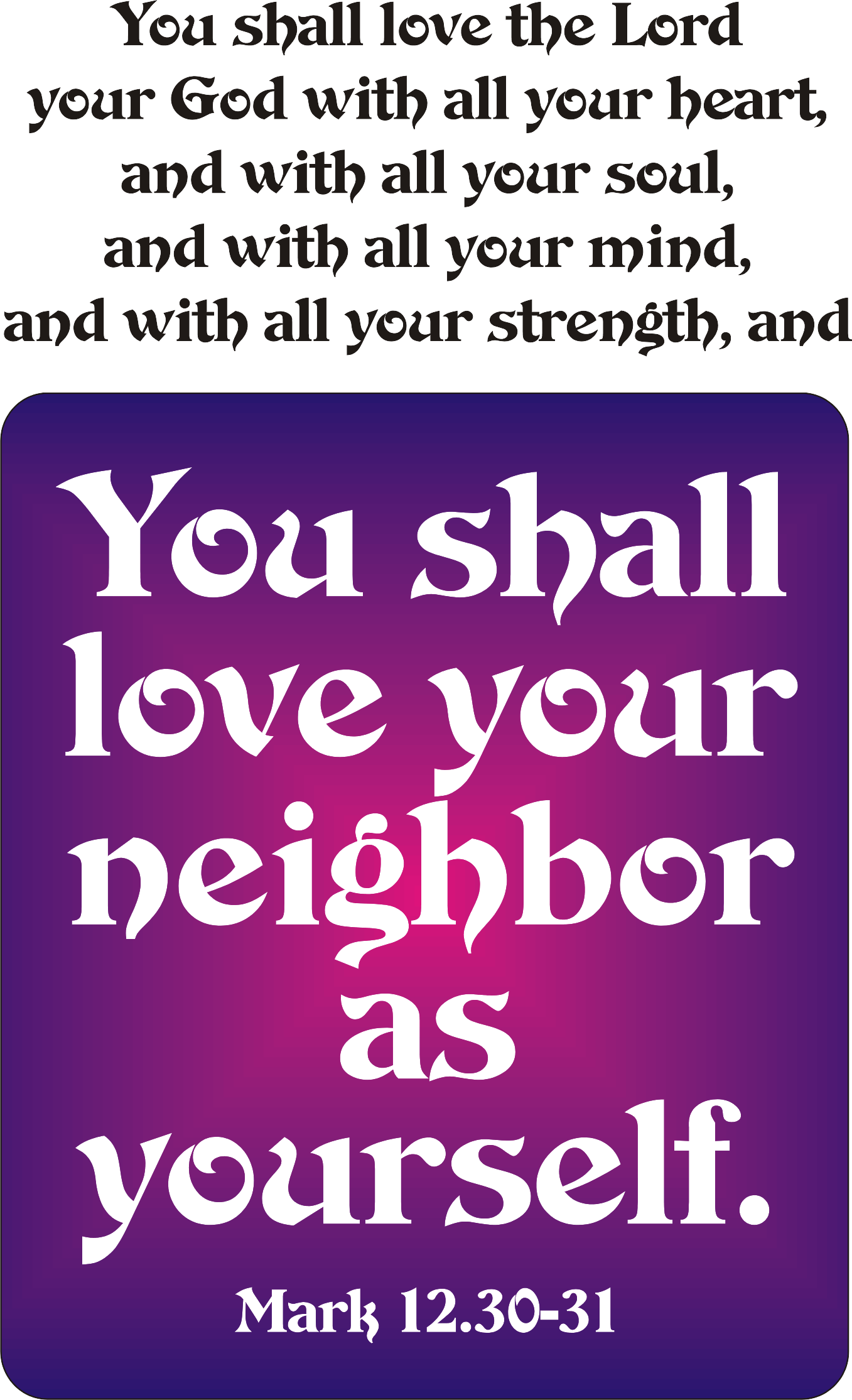 Year B After Pentecost Proper 26