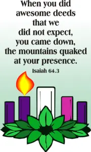 Year B Advent First Sunday 