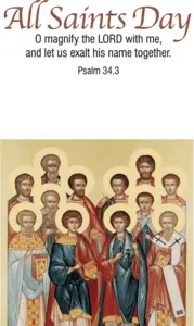 Year A After Pentecost All Saints Day