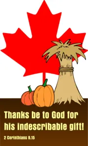 Year A After Pentecost Thanksgiving Day (USA)
