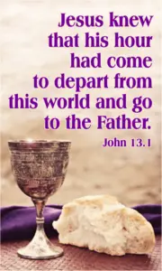 Year B Holy Week Maundy Thursday