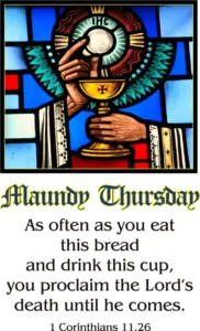 Year C Holy Week Maundy Thursday