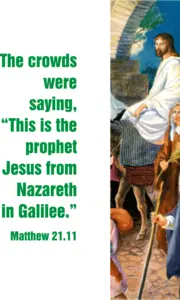Year A Lent Palm/Passion Sunday