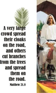 Year A Lent Palm/Passion Sunday