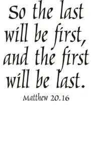 Year A After Pentecost Proper 20