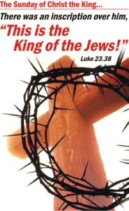 Year C After Pentecost Reign of Christ (Proper 29)