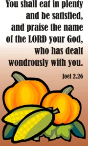 Year B After Pentecost Thanksgiving Day (USA)