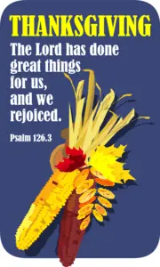Year B After Pentecost Thanksgiving Day (USA)