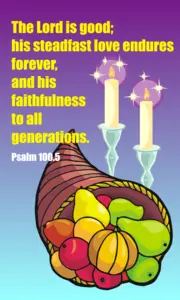 Year C After Pentecost Thanksgiving Day (USA)