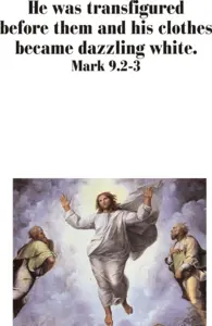 Year B Epiphany Transfiguration Sunday