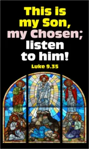 Year C Epiphany Transfiguration Sunday